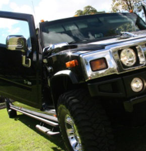  Hummer Limo Black