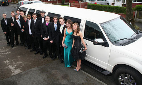Peterborough School Prom Limousine hire